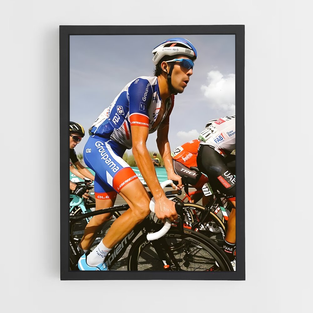 Poster Thibaut pinot – affiche Cyclisme (vue 2)